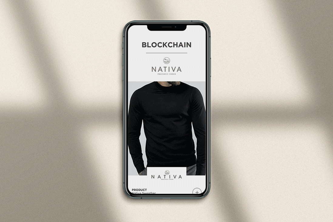 Blockchain technology introduction picture smartphone